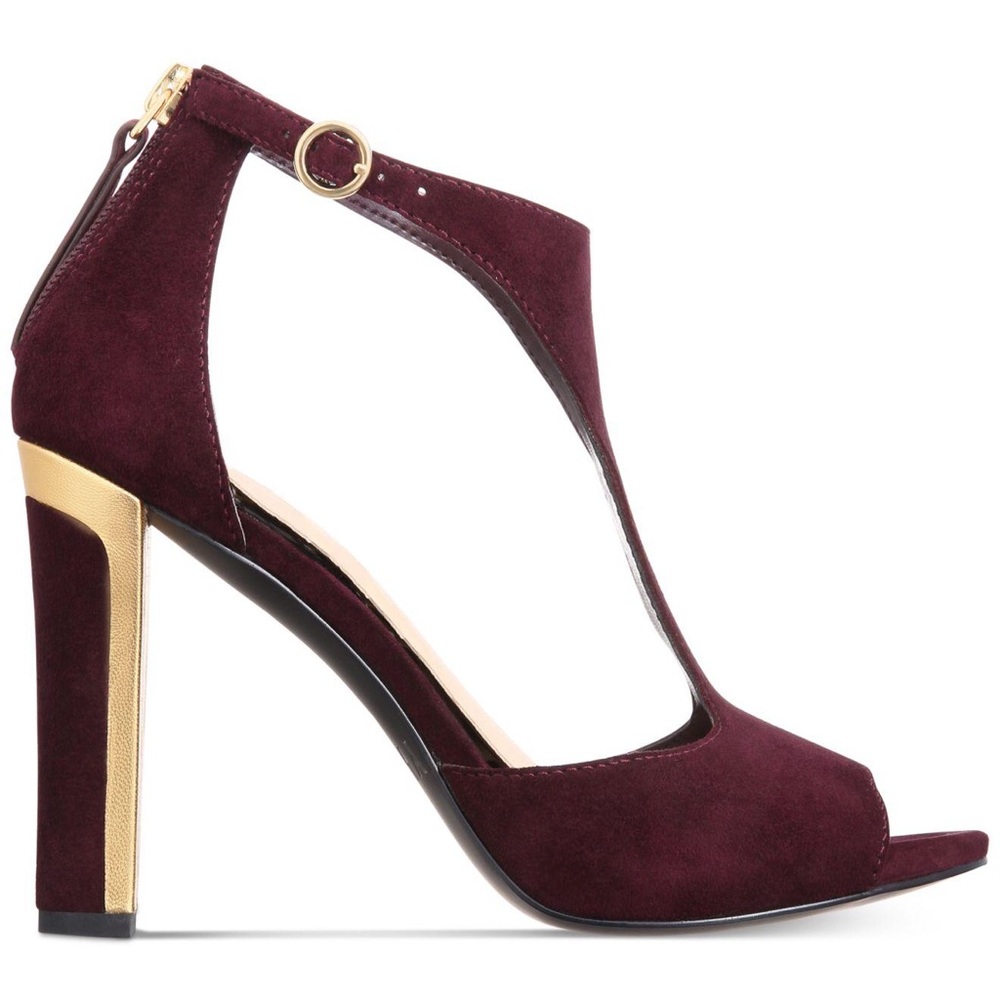 DKNY Suede Colby Ankle Shoes